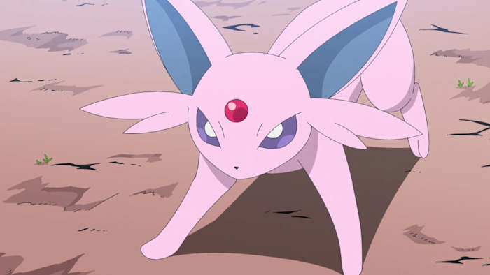 Espeon ready to attack